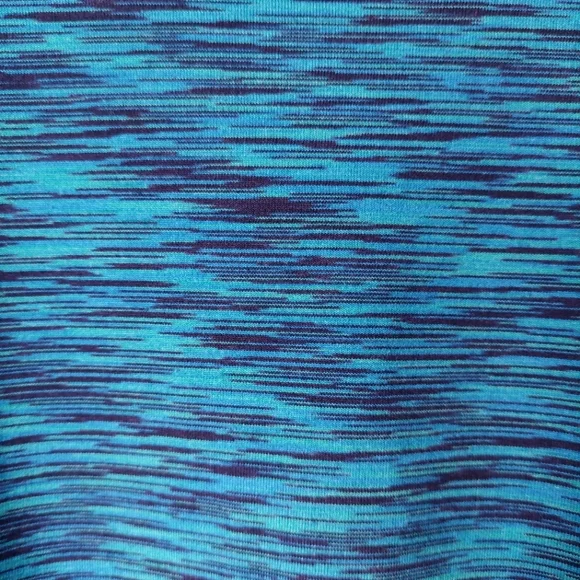 Ingrid + Isabel Static Teal Ruched Long Sleeve Bodycon Maternity Dress Sz M - Picture 4 of 9